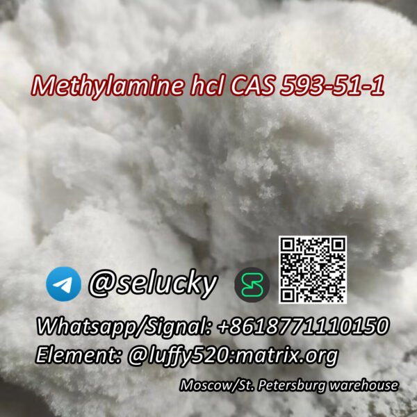 CAS 593-51-1, Methaniminium, Methyl-ammonium, Methylamine, METHYLAMINE HCL, Methylamine hydrochl, Methylamine hydrochloride, methylammonium chloride, pmk accessories